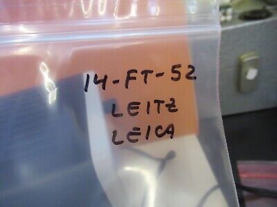 LEITZ WETZLAR GERMANY 514709 LAMP 12V 100W MICROSCOPE PART AS PICTURED &14-FT-52