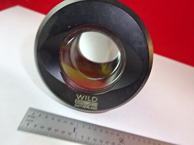 WILD M20 HEERBRUGG SWISS BRIGHT FIELD MIRROR MICROSCOPE PART OPTICS AS IS &87-02