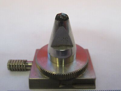 ANTIQUE BAUSCH LOMB DIAMOND INDENTER HARD MICROSCOPE PART AS PICTURED &8Z-A-153