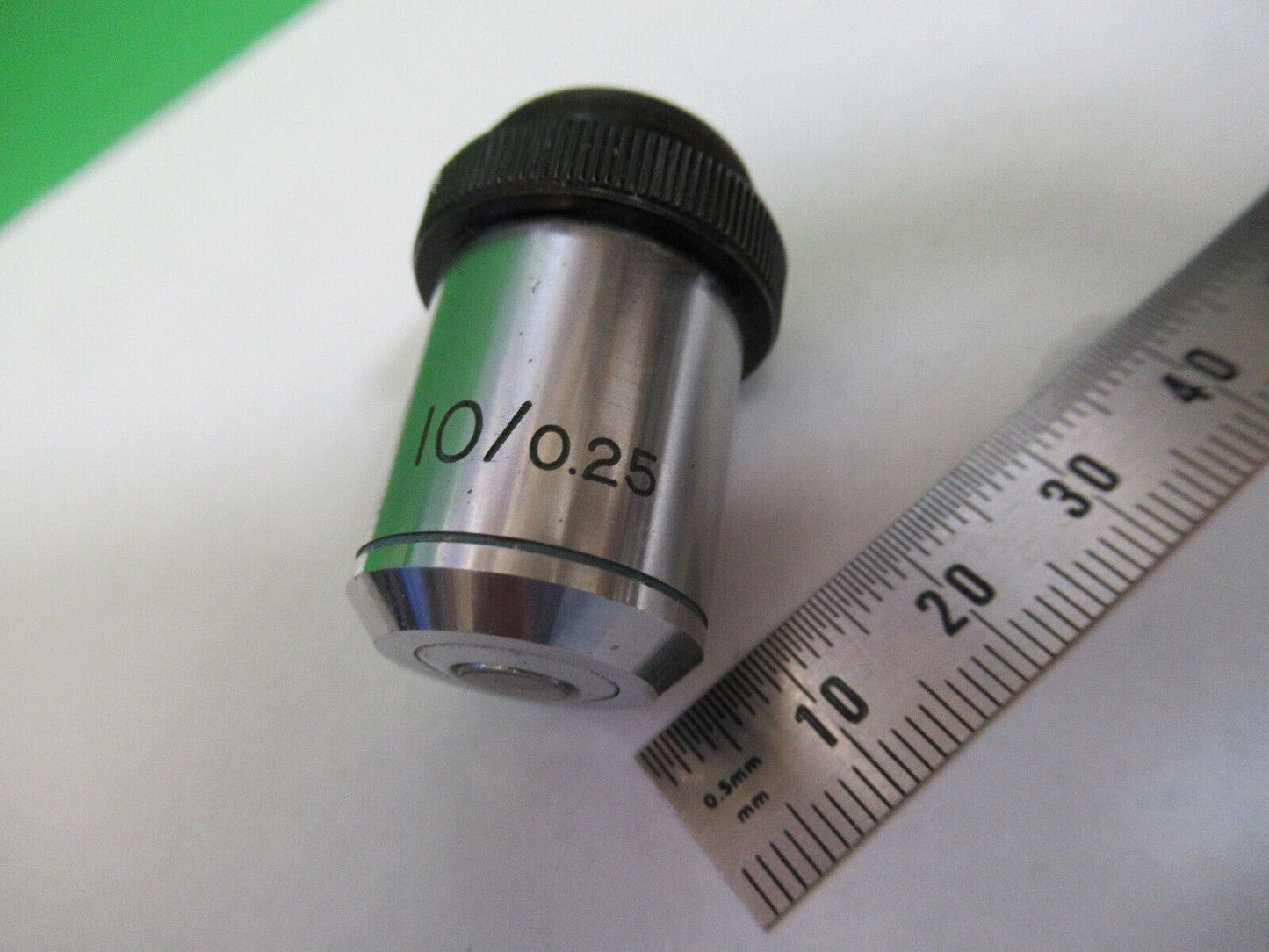 METZ  10X OBJECTIVE LENS MICROSCOPE PART AS PICTURED G5-A-100