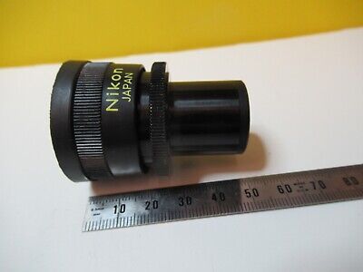 NIKON JAPAN CFW 10X EYEPIECE MICROSCOPE OPTICS AS PICTURED &14-C-33