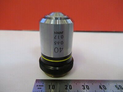 BAUSCH LOMB JAPAN 40X OBJECTIVE 701387 LENS MICROSCOPE PART AS PICTURED &8Z-A-62