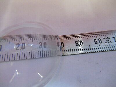 OPTICAL PLANO CONVEX PL CX DIFFUSER LENS MICROSCOPE PART AS PICTURED &Q3-B-81