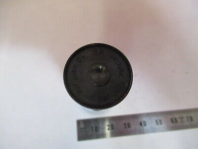 ANTIQUE LEITZ WETZLAR EYEPIECE 8X LENS MICROSCOPE PART AS PICTURED P8-A-109