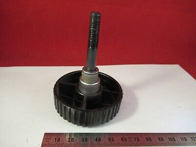 LEITZ HARDNESS TESTER KNOB MICROSCOPE PART as pictured &W2-A-55