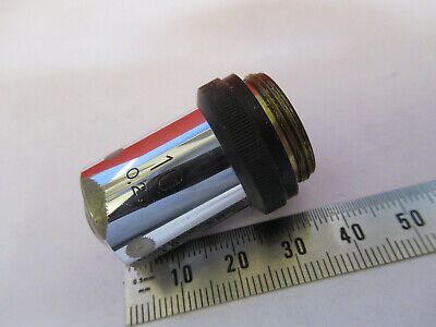 WILD HEERBRUGG SWISS OBJECTIVE 10X FAIR MICROSCOPE PART AS PICTURED &87-FT-52