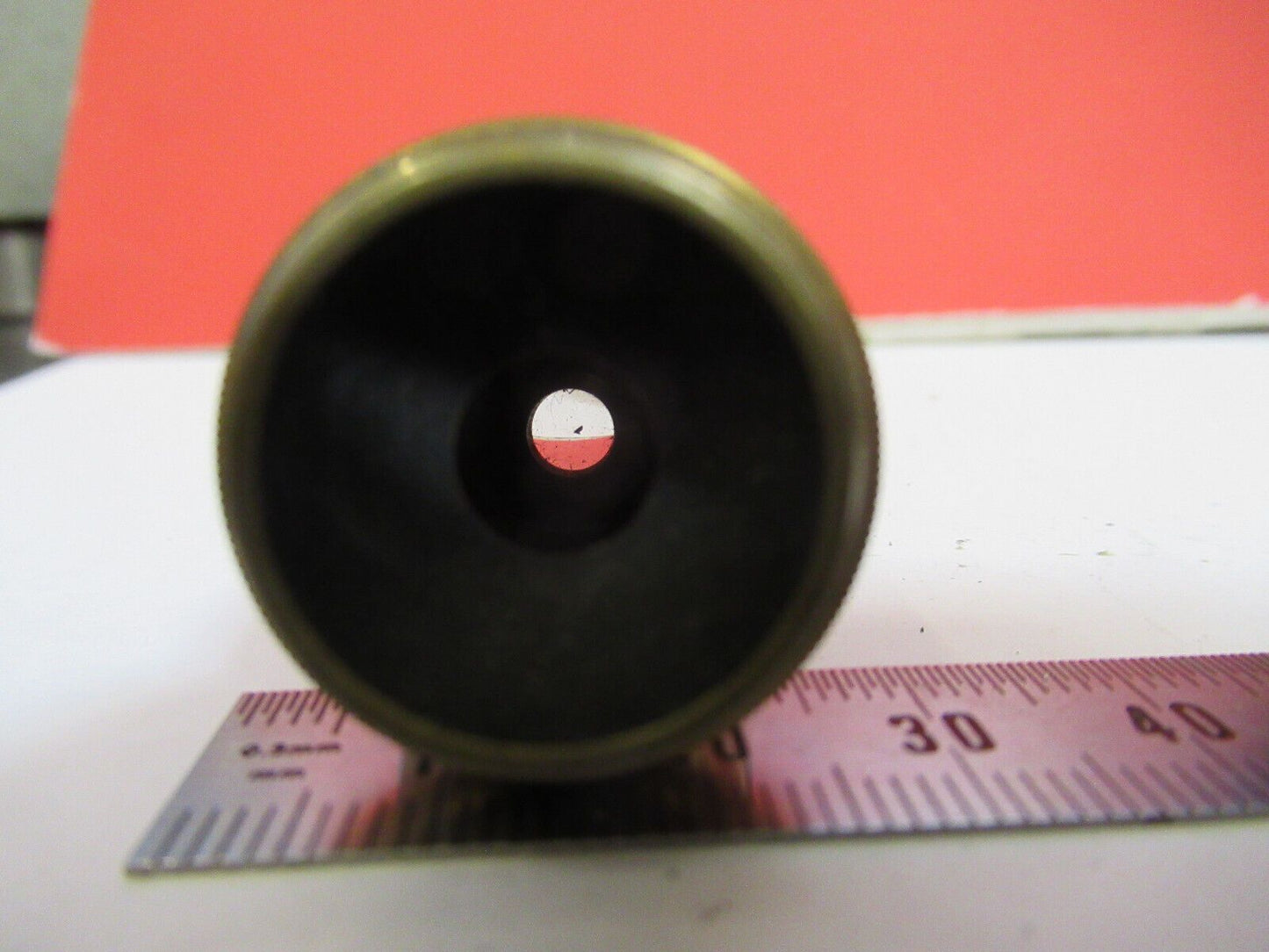 ANTIQUE  BAUSCH LOMB LENS 43X  OBJECTIVE MICROSCOPE PART AS PICTURED #R3-C-59