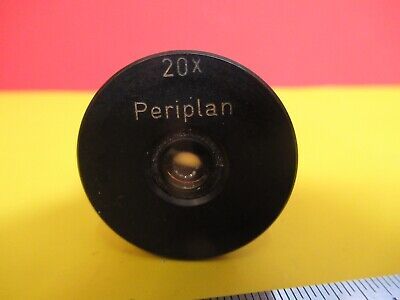 PERIPLAN EYEPIECE OCULAR LENS 20X MICROSCOPE PART OPTICS AS PICTURED &FT-6-157