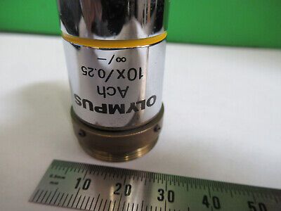 OLYMPUS JAPAN OBJECTIVE DEKTAK VEECO 10X  MICROSCOPE PART as pictured R9-A-20