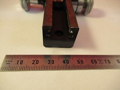 LEITZ WETZLAR GERMANY POL STAGE MICROMETER MICROSCOPE PART AS PICTURED &FT-4-63