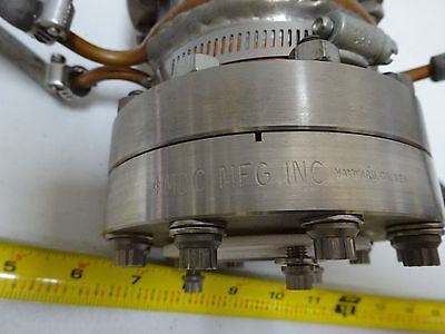 MDC HIGH VACUUM CHAMBER WATER COOLED HEAVY STAINLESS STEEL AS IS BIN#TC-1-C