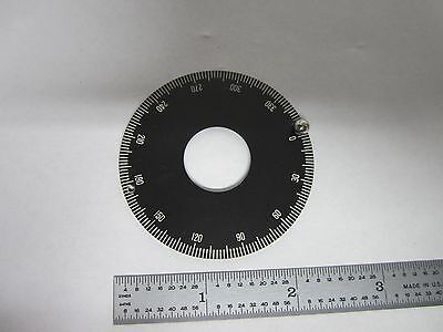 REICHERT STAGE SPECIMEN HOLDER MICROSCOPE PART OPTICS AS IS BIN#P5-07