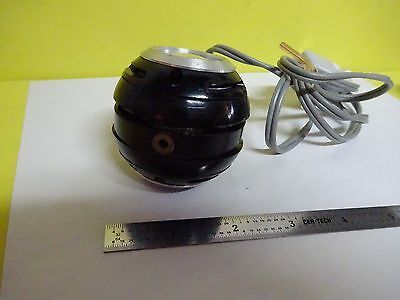 MICROSCOPE PART LAMP ILLUMINATOR + FILTER TESTED OK JAPAN OPTICS AS IS BIN#X4-01