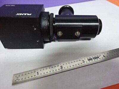 MICROSCOPE CAMERA PULNIX TM-7CN OPTICS AS PICTURED &Z4-05