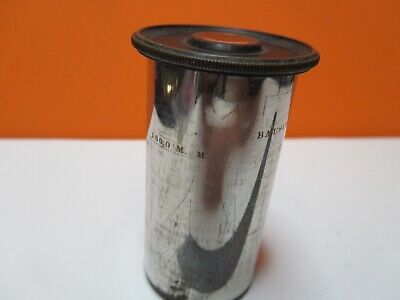 ANTIQUE BAUSCH LOMB BRASS EYEPIECE RARE 2" MICROSCOPE PART AS PICTURED &17-A-76