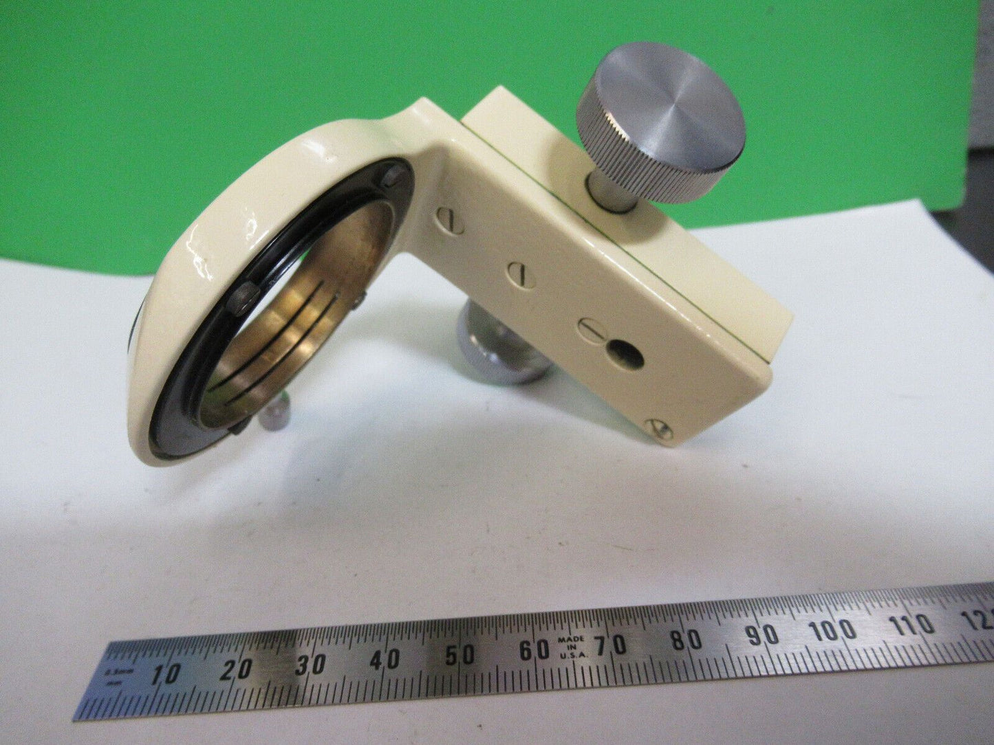 WILD HEERBRUGG M11 SWISS CONDENSER HOLDER MICROSCOPE PART AS PICTURED #Z8-A-26