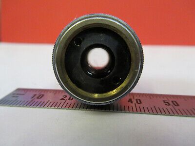 BAUSCH LOMB OBJECTIVE 10X DIVISIBLE OPTICS MICROSCOPE PART AS PICTURED &8Y-A-29