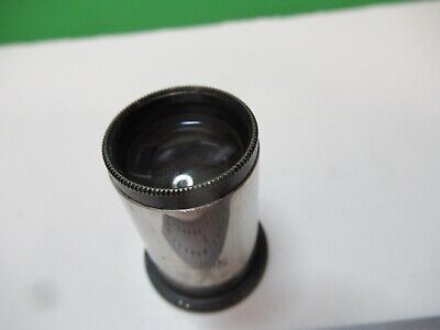 ANTIQUE BRASS BAUSCH LOMB EYEPIECE 10X MICROSCOPE PART AS PICTURED &17-A-25