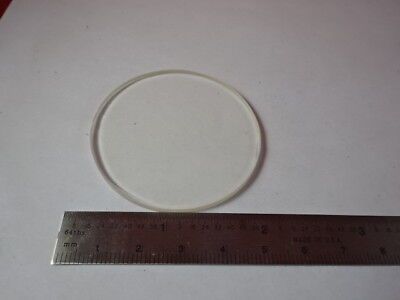 OPTICAL 405 nm VICOR COATED FUSED GLASS LENS OPTICS AS IS #91-43