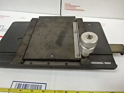 MICROSCOPE PART ROTATING ROTATABLE STAGE SPECIMEN TABLE AS IS  #TB-1-B