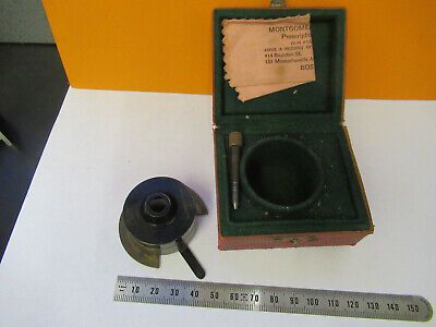 ANTIQUE CARL ZEISS DUNKEL CONDENSER GERMANY MICROSCOPE PART AS PICTURED P9-A-66