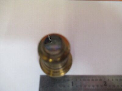 ANTIQUE GUNDLACH ROCHESTER OBJECTIVE 1/2 MICROSCOPE PART AS PICTURED &8M-A-07