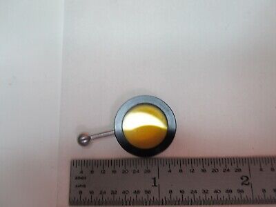 UNITRON YELLOW FILTER OPTICS MICROSCOPE PART AS PICTURED &FT-5-110