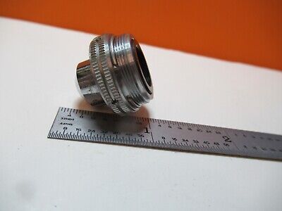 ANTIQUE OBJECTIVE LEITZ 3.5X /170 OPTICS MICROSCOPE PART AS PICTURED &16-B-77