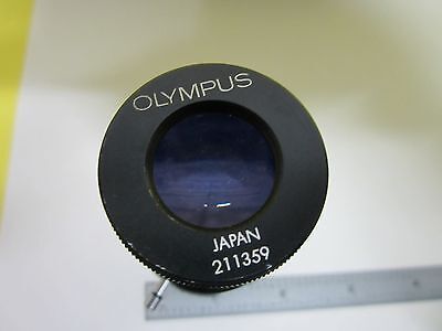 MICROSCOPE PART OLYMPUS JAPAN OPTICS EYEPIECE 211359 AS IS BIN#T7-20