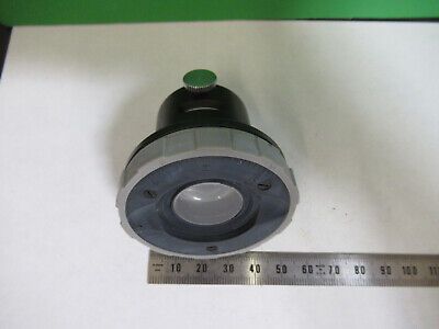 ZEISS GERMANY LENS + IRIS ILLUMINATOR MICROSCOPE PART AS PICTURED Q9-A-66