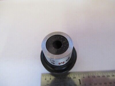 NIKON JAPAN 5 M P LENS OBJECTIVE MICROSCOPE PART OPTICS AS PICTURED &85-B-118A