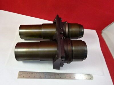 BRASS MOUNTED LENSES AUS JENA ZEISS GERMANY OPTICS MICROSCOPE PART AS IS #93-13