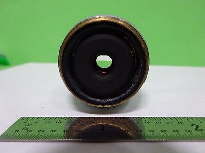 MICROSCOPE PART POLYVAR REICHERT OBJECTIVE 50X FLUOR EPI OPTICS AS IS #AF-E-10