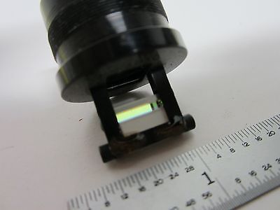 OPTICAL LASER NON LINEAR OPTICS FILTER SLAB MOUNTED OPTICS AS IS BIN#E5-P-26