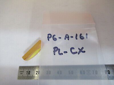 OPTICAL ZINC SELENIDE ZnSe INFRARED PL CX LENS OPTICS AS PICTURED P6-A-161