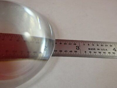 MICROSCOPE PART ILLUMINATOR BI CONVEX LENS OPTICS AS IS B#T3-F-20