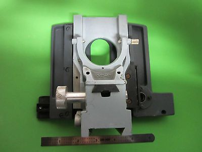 MICROSCOPE OPTICS PART STAGE FOR PARTS AMERICAN OPTICS  OPTICAL BIN#4T