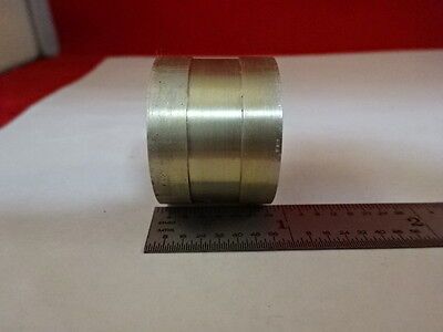 MICROSCOPE PART MOUNTED LENS OPTICS AS IS #AN-24