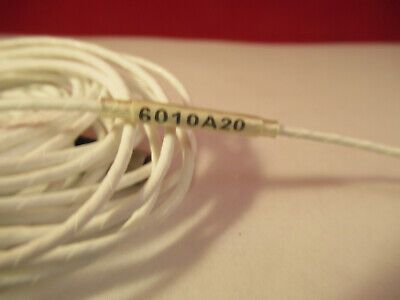 UNIAXIAL 10-32 MICRODOT 6010A20 CABLE for ACCELEROMETER VIBRATION SENSOR #7-DTA3