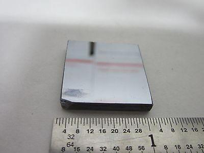 SILICON WAFER THICK OPTICAL INFRARED MIRROR SQUARE LASER OPTICS AS IS BIN#F5-22