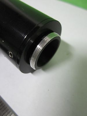 MICROSCOPE PART CAMERA ADAPTER TUBUS + LENS OPTICS AS IS BIN#65-58