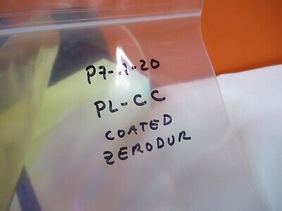 HUGE OPTICAL COATED PLANO CONCAVE MIRROR ZERODUR OPTICS AS PICTURED &P7-A-20