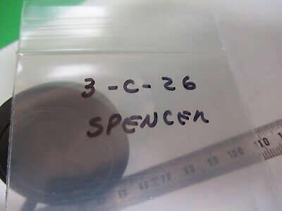 SPENCER AO ANTIQUE CONDENSER +IRIS OPTICS MICROSCOPE PART AS PICTURED &3-C-26