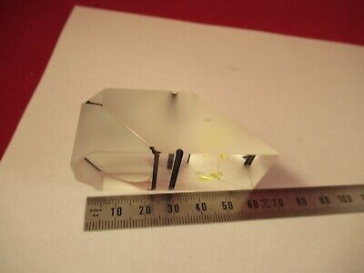 NIKON JAPAN GLASS PRISM HEAD MICROSCOPE PART OPTICS AS PICTURED &14-A-24