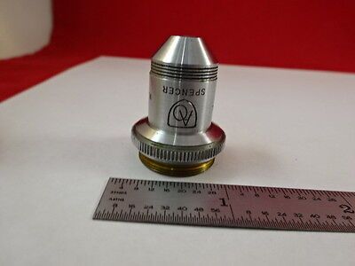 OBJECTIVE 10X SPENCER AO AMERICAN OPTICS MICROSCOPE PART AS PICTURED &J1-A-02