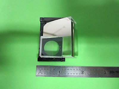 OPTICAL MICROSCOPE PART PRISM NIKON JAPAN OPTICS BIN #4V xv iii