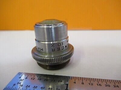 AO SPENCER 10X 16mm OBJECTIVE LENS MICROSCOPE OPTICS AS PICTURED &85-B-83