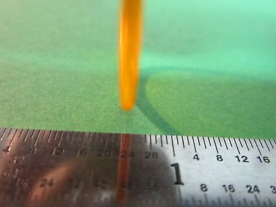 OPTICAL YELLOW FILTER MICROSCOPE OPTICS BIN#A4-40