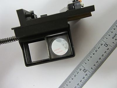 MICROSCOPE ZEISS PHOTOMIC BEAM SPLITTER ASSEMBLY [smeared] OPTICS BIN#E5-P-7