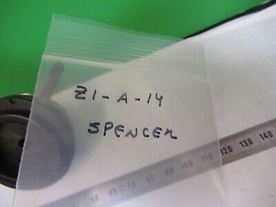 SPENCER ANTIQUE CONDENSER + IRIS OPTICS MICROSCOPE PART AS PICTURED &Z1-A-14